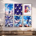 thumbnail image 4 of Póster de anime S-Sonic en papel impreso para el hogar, sala de estar, dormitorio, entrada, bar, restaurante, cafetería, pintura artística, decoración, 4 of 5
