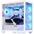 thumbnail image 5 of Hoengager Gaming PC AMD Ryzen 7 7800X3D 4.2GHz, AMD Radeon RX 7700 XT 12GB, 1TB PCIe + 2TB SATA SSD, 32GB DDR5 RAM,Software ARGB, 750W PSU,Liquid Cooler ,Wi-Fi &Bluetooth, Windows 11Pro Desktop-White, 5 of 7