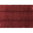 thumbnail image 1 of Ahgly Company Machine Washable Indoor Rectangle Abstract Red Modern Area Rugs, 7' x 10', 1 of 4