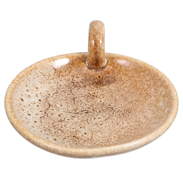 Plato de cerámica para velas, soporte decorativo para velas, portavelas redondo para velas aromáticas