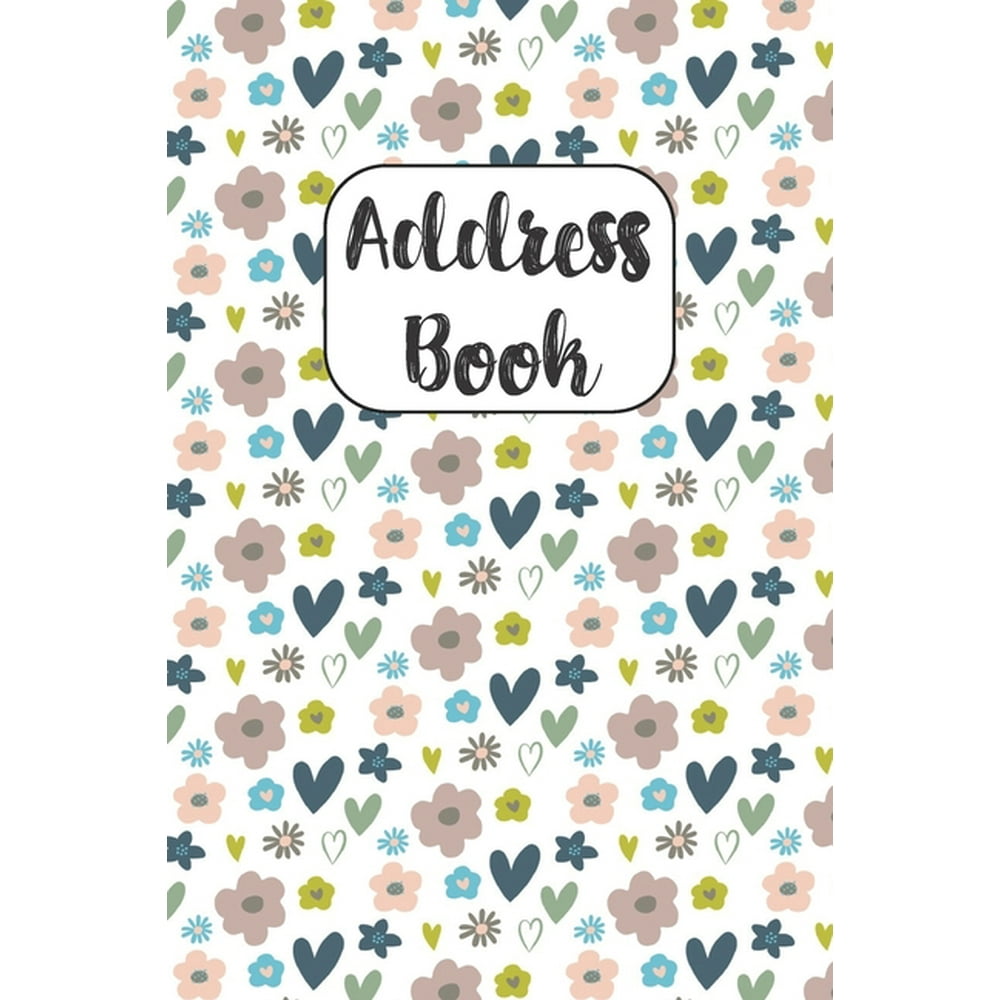 Address Book Cute Address Book with Alphabetical Organizer, Names, Addresses, Birthday, Phone