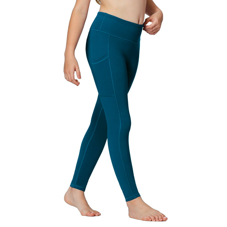 Girls Athletic Leggings Kids Dance Running Yoga Pants Workout Active Dance  Tights, Size 4-10T