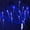 Blue, variant on LED Icicle Fairy Lights USB Powered 6M/40LED Acrylic Crystal Icicle Lighting Curtain Operation for Winter Holiday Christmas Indoor Outdoor Decoration