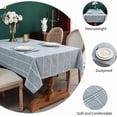 thumbnail image 4 of Table Cloth Rectangle Table  Farmhouse Tablecloth Cotton Linen Tablecloth for Thanksgiving  Halloween Table Cloth  Kitchen  Party  Picnic Outdoor, 4 of 9