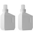 thumbnail image 1 of AMERTEER 2Pcs Laundry Detergent Dispensers Flat Square Detergent Bottles Large Capacity Soap Bottles, 1 of 6