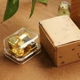 thumbnail image 5 of BESTSKY Acrylic Clear Music Box,Hand Cranked Gurdy Musical Mechanism Music Box, 5 of 7