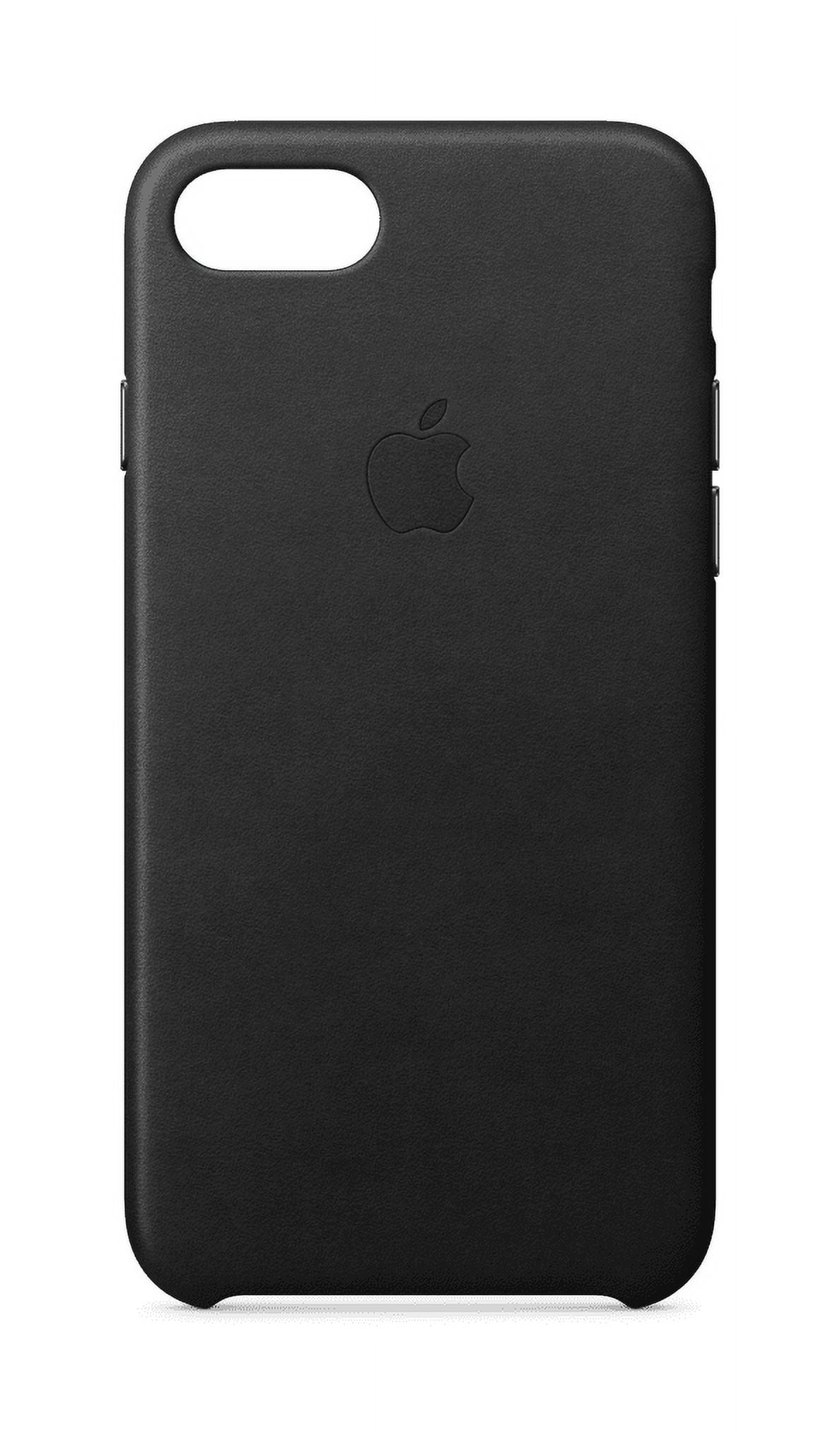 Apple Leather Case for iPhone SE (2020)/8/7 - Black - Walmart.com
