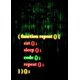 thumbnail image 3 of Póster con efecto neón, cita divertida de programador, código hacker, impresión de zona de codificación, arte de pared, pintura en lienzo, decoración de oficina, habitación, hogar, sin LED, 3 of 5