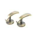 thumbnail image 1 of HEVIRGO 2Pcs Rideaux Tiebacks Poli Anti-corrosion Anti-Déformé Exquise Accrocheur Anti-Rouille Alliage d'Aluminium de Style Moderne Porte-Rideau Crochets Décoration à la Maison Accessoires de Cuisine, 1 of 10