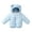 B, variant on Baby Boys Winter Coat Baby Boys Puffer Coat Bear Ears Hooded Jacket Zipper Windproof Jacket Outwear for Kids Baby Boys Child Down Jacket Baby Winter Clothes 12-24 Months