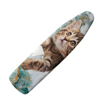 HELLHERO Strawberries Ironing Board Cover, 15 x 54 Iron Board Covers Suitable for Most Standard Ironing Boards Padding Decorative Cover with Elastic Edge Band Easy to Install