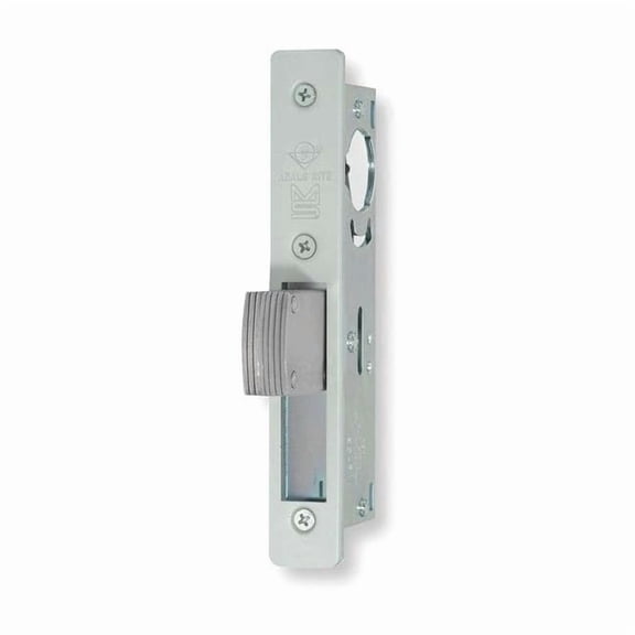 Adams Rite Deadbolt Less Cylinder,HD,Satin Chrome MS1850S-310-628