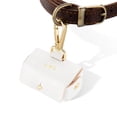 thumbnail image 4 of Leather Dog Wedding Ring Pouch – Elegant Collar Attachment for Pet Ring Bearers, Detachable White Engagement Ring Holder Box (5.5 x 3 x 2.5 cm), 4 of 7