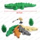 thumbnail image 2 of Bloques de construcción de animales, cocodrilo bebé, piezas de repuesto para ensamblaje de figuras del mundo animal, regalos de Navidad para niños y amigos, juguetes modelo, 2 of 5