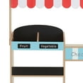 thumbnail image 4 of Teamson Kids My Little Helper Market Stand Playset with Awning and Produce Stand, Multicolor, 4 of 5