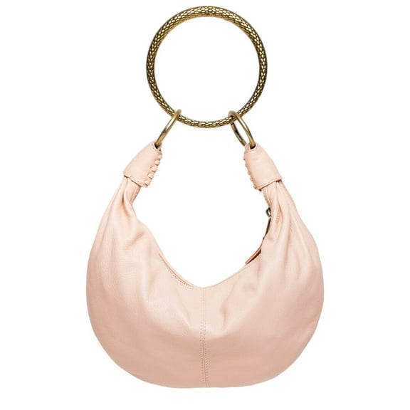 Walter Baker Jane Mini Leather Hobo Bag, Orange