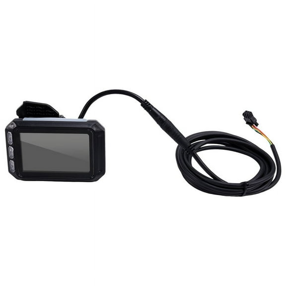 Universal Waterproof LED Display Panel for electric Bikes S600 Display Scooter & Bicycle Accessory,1 x bike LCD Display,Black