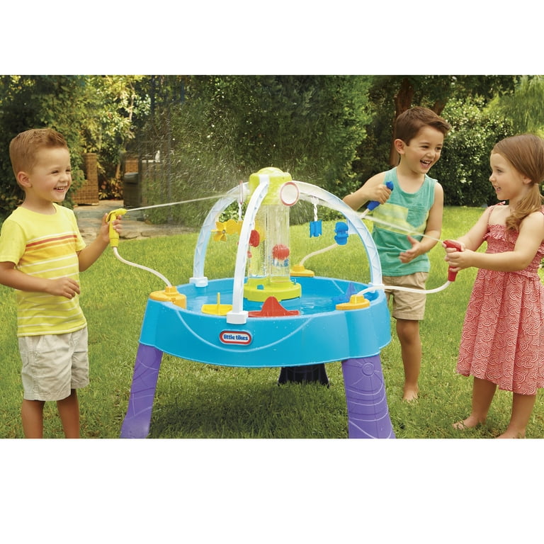 Water table with sales squirt guns