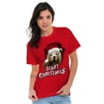 thumbnail image 4 of Funny Christmas Santa Bear Pun Men's Graphic T Shirt Tees Brisco Brands M, 4 of 6