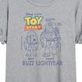 thumbnail image 3 of Toy Story 4 - Buzz Sketches - Juniors Ideal Flowy Muscle T-Shirt, 3 of 5