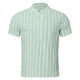 thumbnail image 3 of Eres Más Que una Camisa de Puntuación de Prueba, Impresión de Rayas de Botón Casual de los Hombres, Camisa de Blusa de Manga Corta, 3 of 6