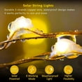 thumbnail image 4 of 5/10/20/30M LED Outdoor Solar Lamp String Lights  Fairy Holiday Wedding Party Garland Solar Garden Waterproof for Home Led Decor (color,20M 200LED), 4 of 7