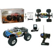 Ready! Set! Race! 1:10 RC Remote Control Electric 4WD Mad Truck - Red