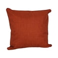 thumbnail image 2 of 25-inch Double-corded Spun Polyester Square Floor Pillow with Insert, Cinnamon, 2 of 2