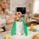 thumbnail image 1 of Hogar y cocina, Almacenamiento y organización, Bolsa de regalo de dulces de Pascua/embalaje en forma de huevo, bolso de Pascua, cesta de conejito, bolsas de dulces de poliéster, 1 of 6
