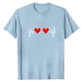 thumbnail image 4 of Tops para hombre, blusas y camisas de manga corta con cuello redondo para hombre, camisetas casuales con estampado de moda para hombre, blusa de manga corta, blusa de poliéster para hombre., 4 of 4
