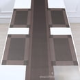 thumbnail image 2 of Mantel individual ecológico Marco de fotos diagonal Mantel individual occidental de PVC Estilo japonés Estilo europeo Alfombrilla de aislamiento térmico Alfombrilla para mesa de comedor Alfombrilla, 2 of 5