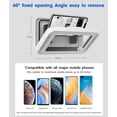Waterproof Shower Phone Holder With 360° Rotation, Adjustable Angle