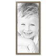 thumbnail image 2 of ArtToFrames 21" x 48" Aged White Gold Picture Frame, 21x48 inch Silver Wood Poster Frame (WOM-2036),  Pack, 2 of 7