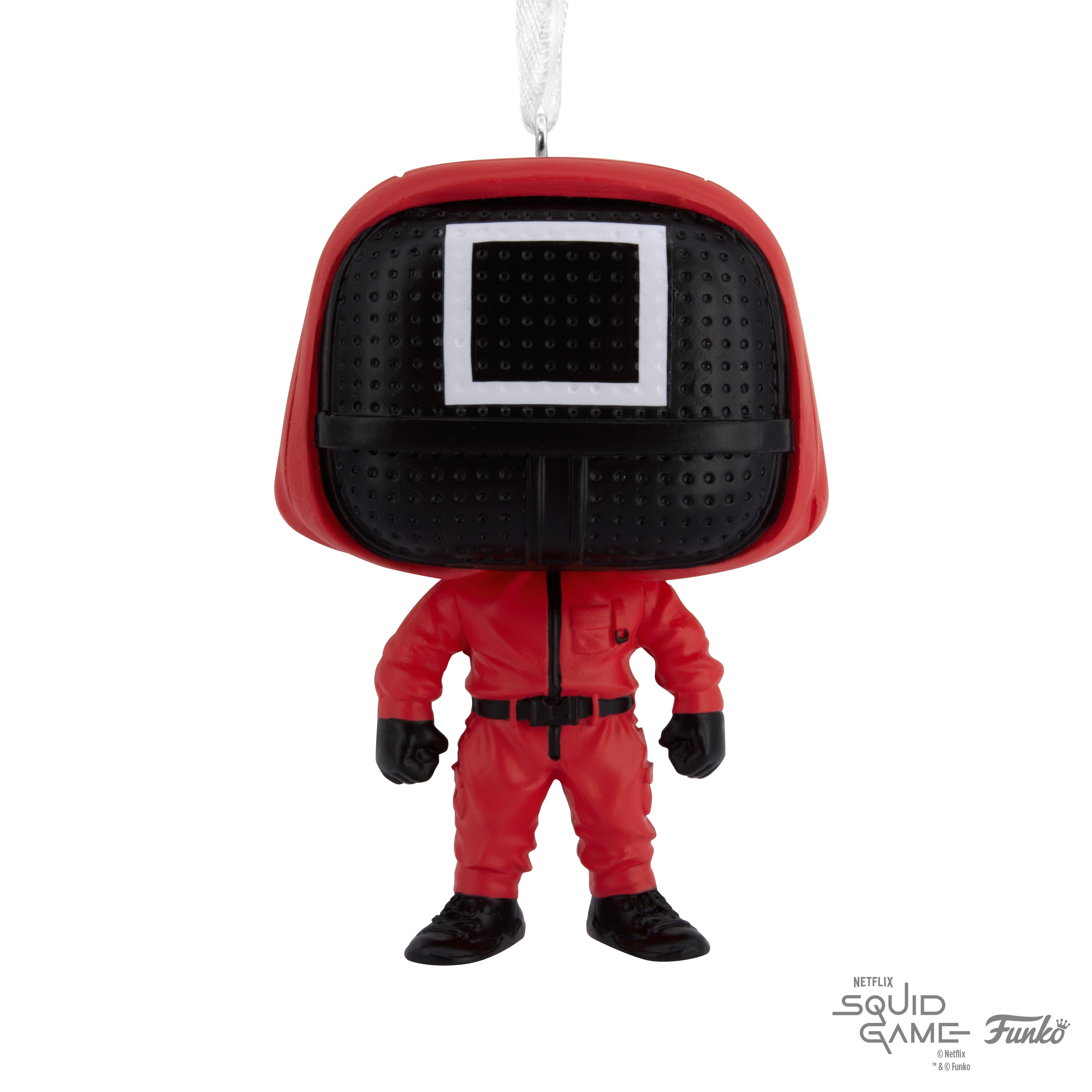 Décoration Hallmark de Noël, Directeur masqué, Le jeu du calmar, Funko POP!, articles-cadeaux de culture populaire