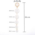 thumbnail image 6 of Anvazise Fashion Women Big Round Faux Pearl Dangle Long Drop Stud Earrings Jewelry Gift, 6 of 6