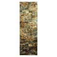 thumbnail image 2 of GlowSol 2' x 6' Hallway Runner Rug Modern Abstract Runner Rug Non-Slip Bedroom Floor Mat for Laundry Room Kitchen, Brown, 2 of 8