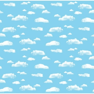 Pacon Fadeless Designs Bulletin Board Paper, Clouds, 48 x 50 ft