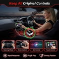 thumbnail image 2 of Mini 2-in-1 Wireless CarPlay Adapter , Convert Wired CarPlay Android Auto to Wireless, USB-A/Type-C Dual Connector, Ultra Low Latency Plug & Play for iOS & Android, Compatible with 1000+ Cars, 2 of 7