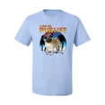 thumbnail image 2 of Wild Bobby, Cute Pug Life Living, Animal Lover, Men Graphic Tee, Light Blue, Small, 2 of 4