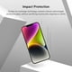 thumbnail image 4 of Protector de pantalla Belkin UltraGlass para iPhone 14/13 Pro, 4 of 7