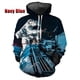 thumbnail image 3 of Nueva sudadera con capucha con estampado de astronauta divertido y a la moda para hombres y mujeres, sudadera informal de manga larga, chándal genial para hombre, 3 of 5