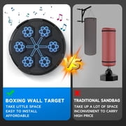 Boxing Machine, Smart Electronic Music Wall Mounted Boxing Machine Training Punching, Smart Boxing Target Workout Machine for Home, Indoor and Gym