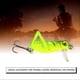 thumbnail image 2 of 5 Pcs/Box Flying Grasshopper Insect Artificial Fishing Fish Lure Lot Set Bait with 3 Hooks, 2 of 5