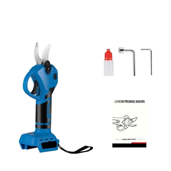 Electric Secateurs, Wireless Shears, 1280w, 30mm, Rechargeable, Tool For Pruning The Branches Of Fruit Trees, Bonsai, 18v Battery Efficientcutting