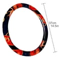 thumbnail image 4 of Seven Starred Iadybird 14.5 Inch Printing PVC Leather Car Wheel Cover Steering Wheel Cover Auto Accessories, 4 of 6