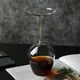 thumbnail image 3 of Copa de vino alta invertida | Vaso de vidrio de borosilicato soplado a mano | Tallo largo al revés de 14 oz | Diversión Regalo único para fiestas Bodas Bar Restaurantes | Paquete individual, 3 of 6