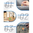 thumbnail image 3 of 10Pcs NFC Tag Keychain NFC Key Fob NTAG215 NFC Card NFC Fob NFC Business Card NFC Chips NFC Tag Maker，504 Bytes Memory, Compatible with TagMo and NFC Enabled Devices, 3 of 4