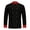 Black_002, variant on Unisex Chef Coat Classic Long Sleeve Kitchen Restaurant Hotel Works Uniform Waterproof Solid Lightweight Breathable Tops White L