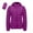 Purple, variant on Pyhlmscde Women's Plus Size Lightweight Down Packable Solid Color Puffer Coats, Women Winter Coats, Fall Jackets, Puffer Jacket Womens