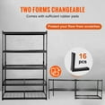 thumbnail image 5 of Storage Shelving Unit 5-Tier Adjustable 48"W x 24"D x 72"H, 2000 lbs Load Heavy Duty Garage Shelves Metal Organizer Wire Rack, 5 of 5